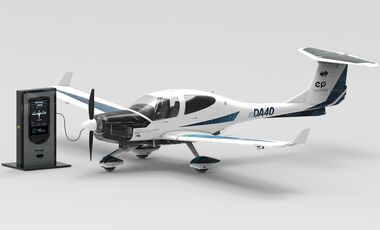 Die Diamond eDA40 wird ein elektrisch angetriebenes Schulflugzeug.