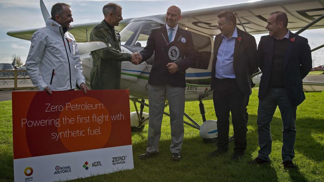 Project Martin - First flight using synthetic aviation fuel