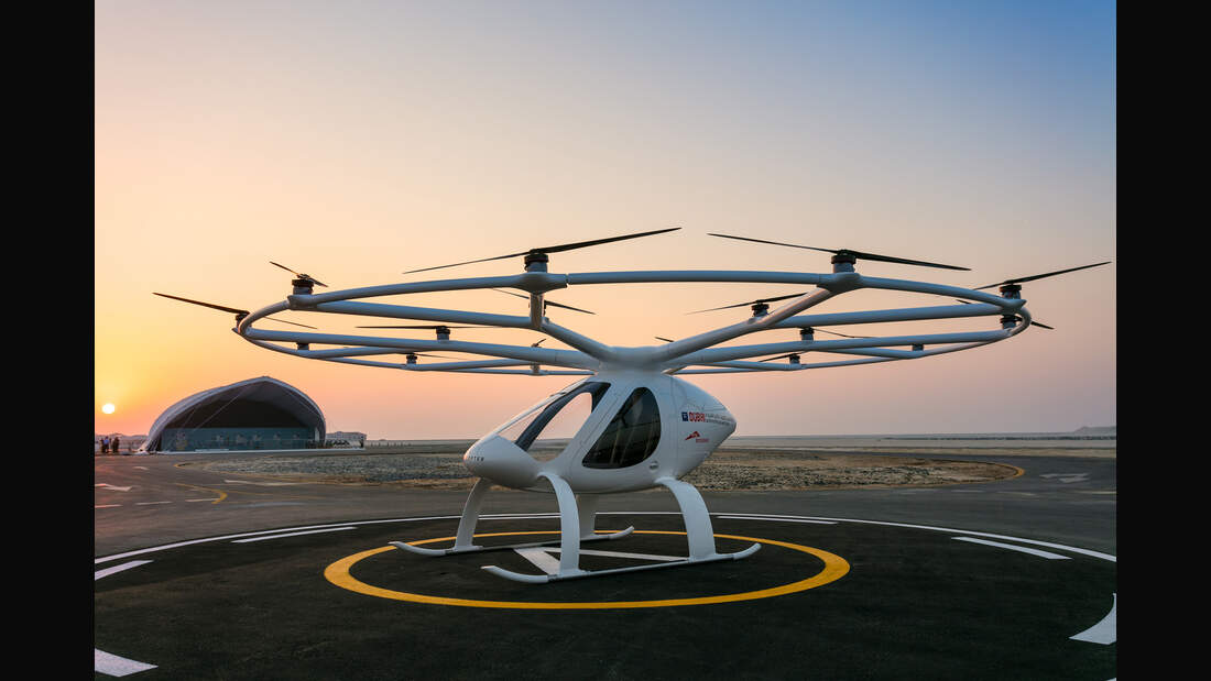 Volocopter in Stuttgart: Vision Smart City - Mobilität der Zukunft heute erleben

