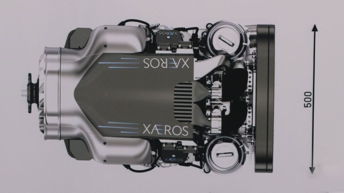 XAEROS-Hybridmotorkonzept aus Österreich.
