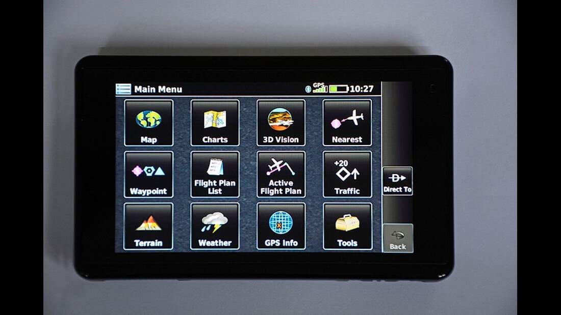 Mobiles Glascockpit Garmin aera 660 mit GDL 39 3D aerokurier