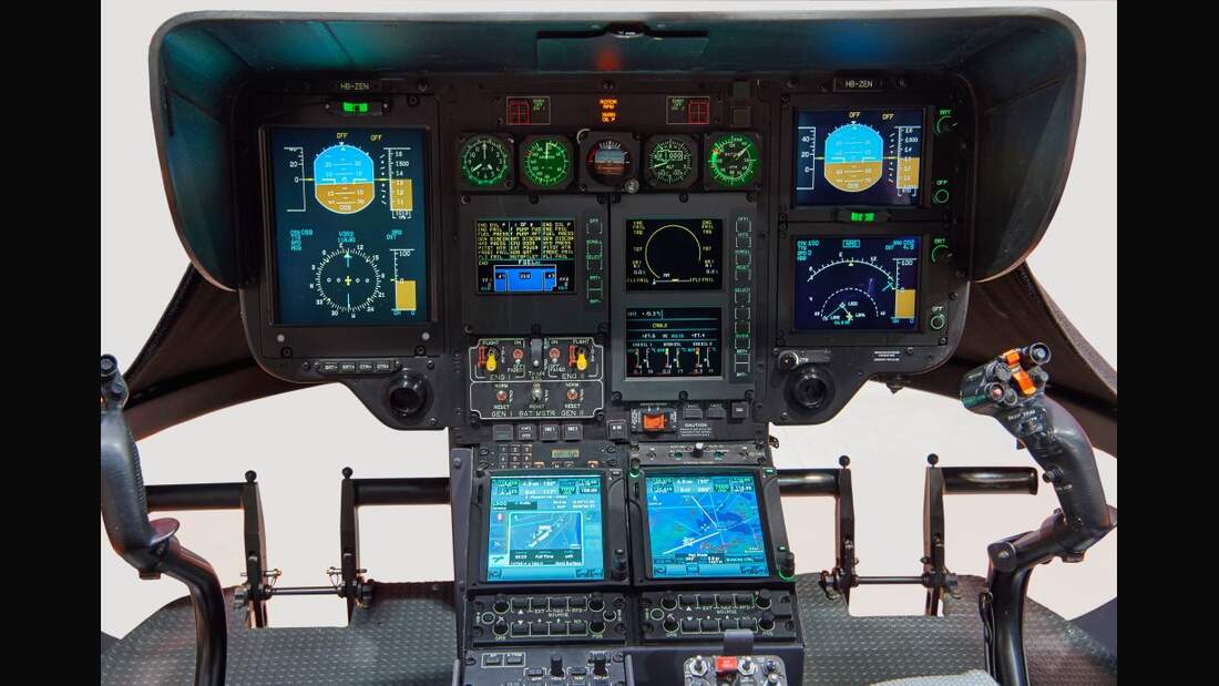 Rettungshelikopter jetzt mit modernster Avionik
