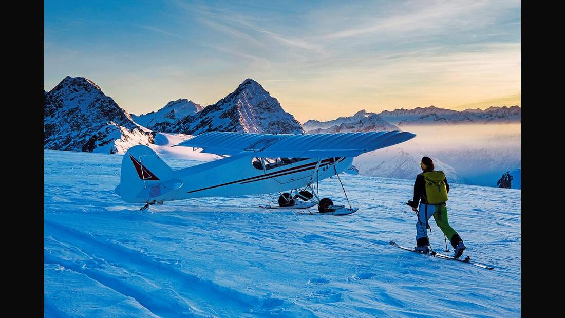 Gletscher-Träume – Gebirgspilot mit 77 Jahren