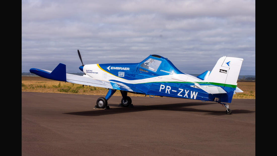 Embraer stellt Demonstrator mit E-Antrieb vor