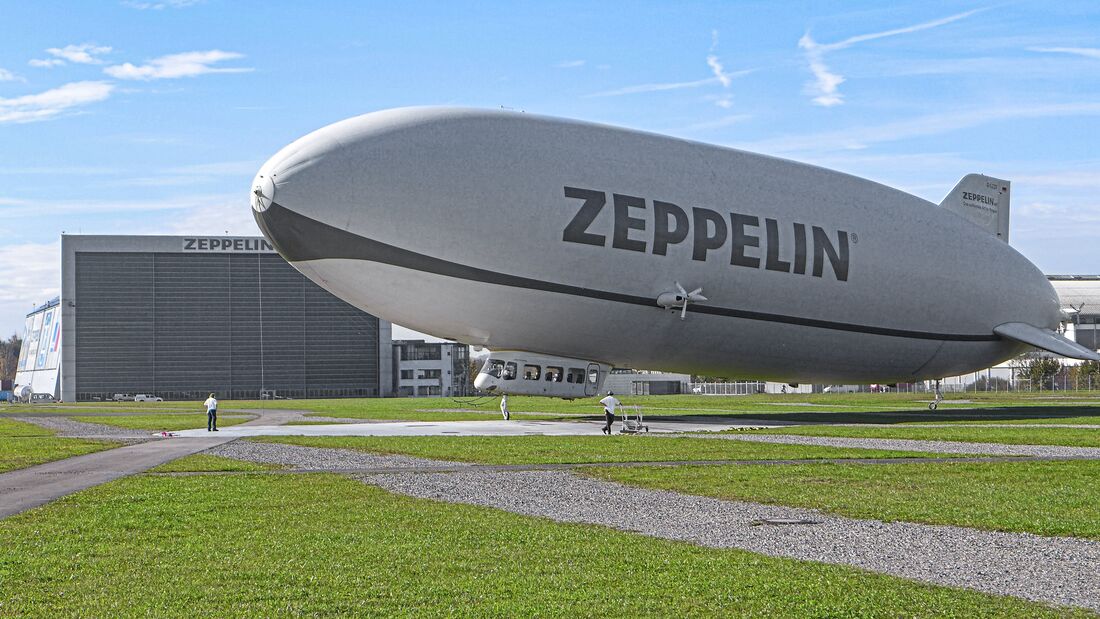 Zeppelin kommt an die Ruhr