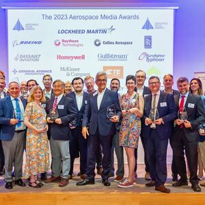 Auszeichnung : Aerospace Media Award für Reinhard Wittstamm